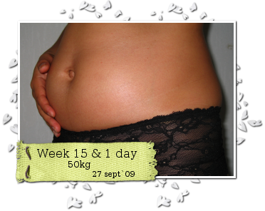 Dhin`s buik in 15 weeks 1 day